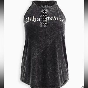 Torrid Lovesick Whatever High Neck Tank